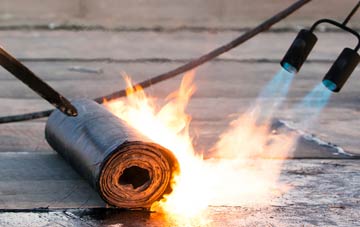 Old Swan asphalt flat roofing repairs